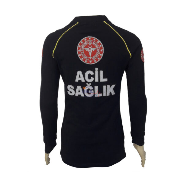 112 Lakost T-Shirt (Uzun) Lacivert - Görsel 2