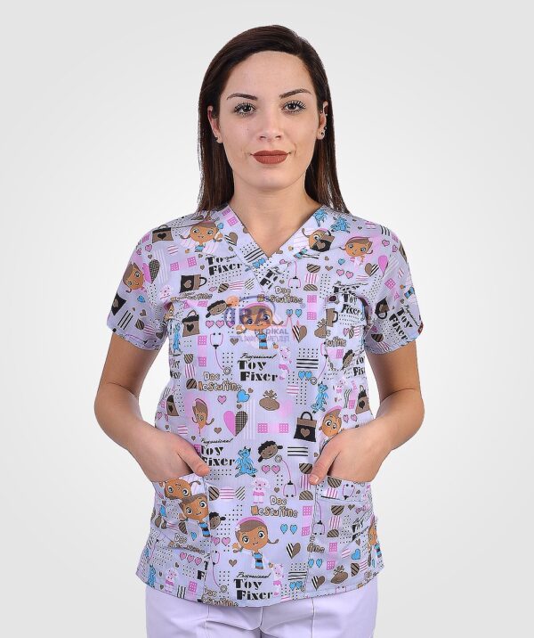 Terikoton Üst Desenli (TOY FİXER)