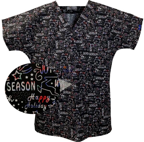 Season Terikoton Desenli Üst