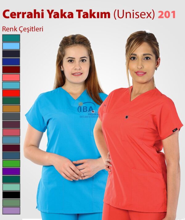 Cerrahi Yaka Takım (Unisex)
