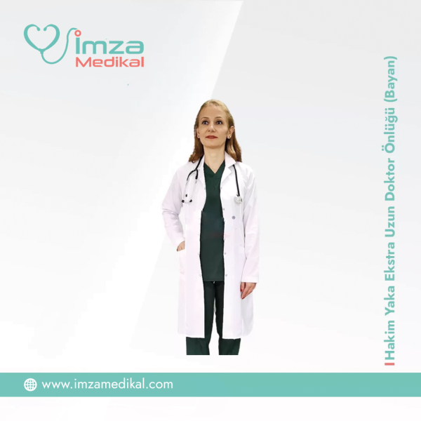 Önlük - EKSTRA UZUN - Bayan - Klasik Yaka