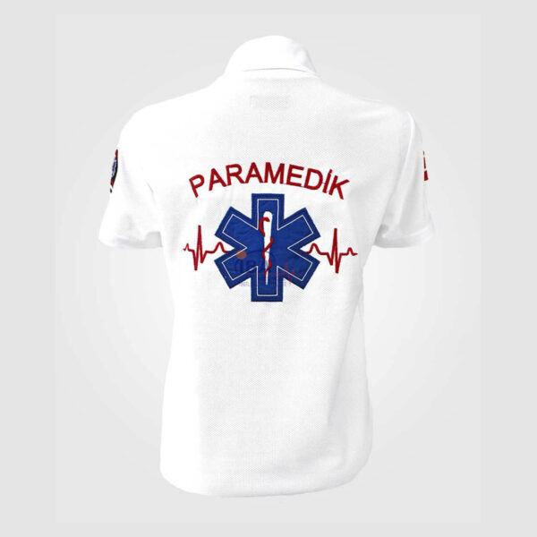 COMFORT Polo Yaka Paramedik T-Shirt - Görsel 4